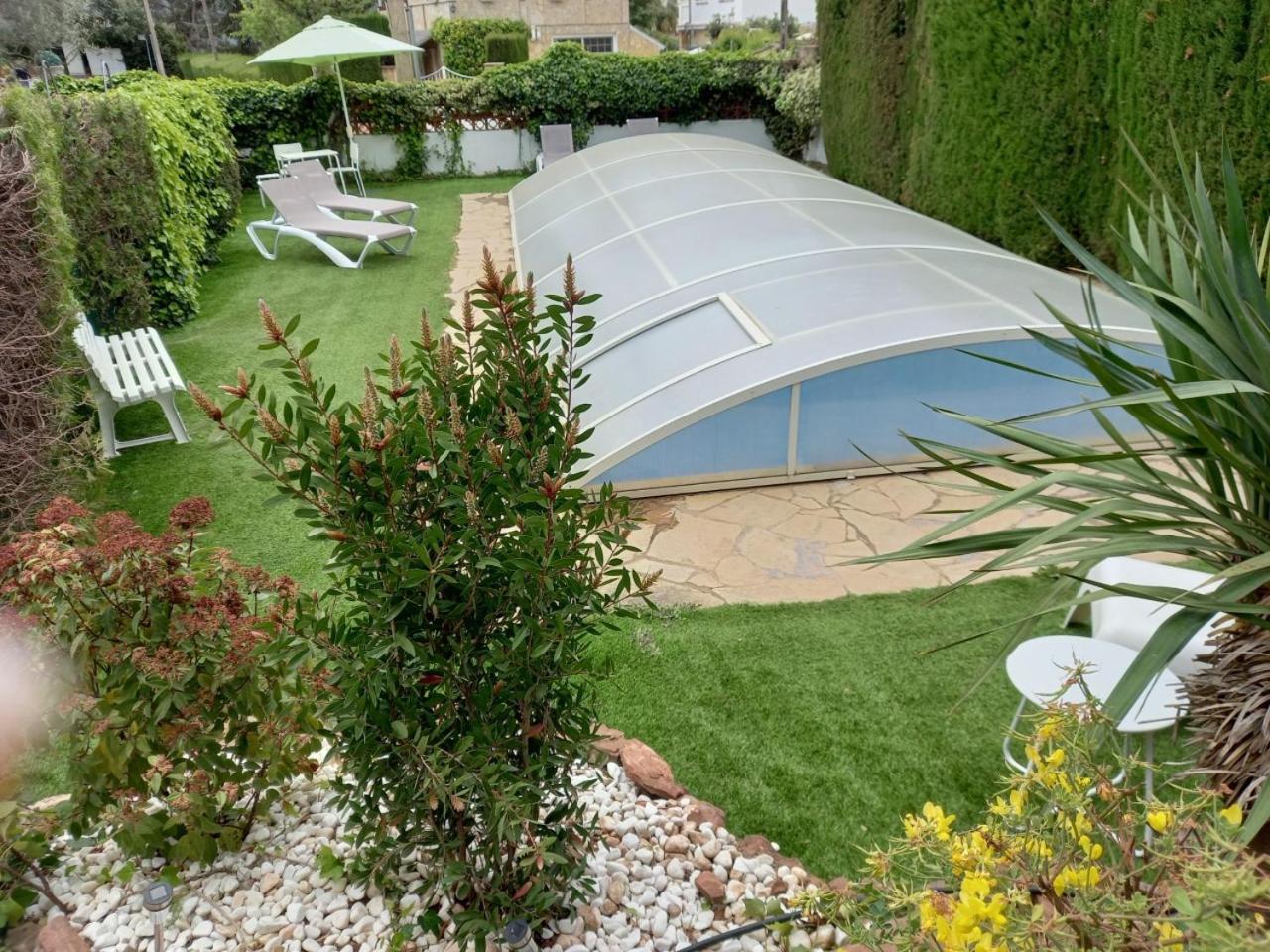 Casa Acogedora Familiar Con Piscina Pallejá Eksteriør bilde