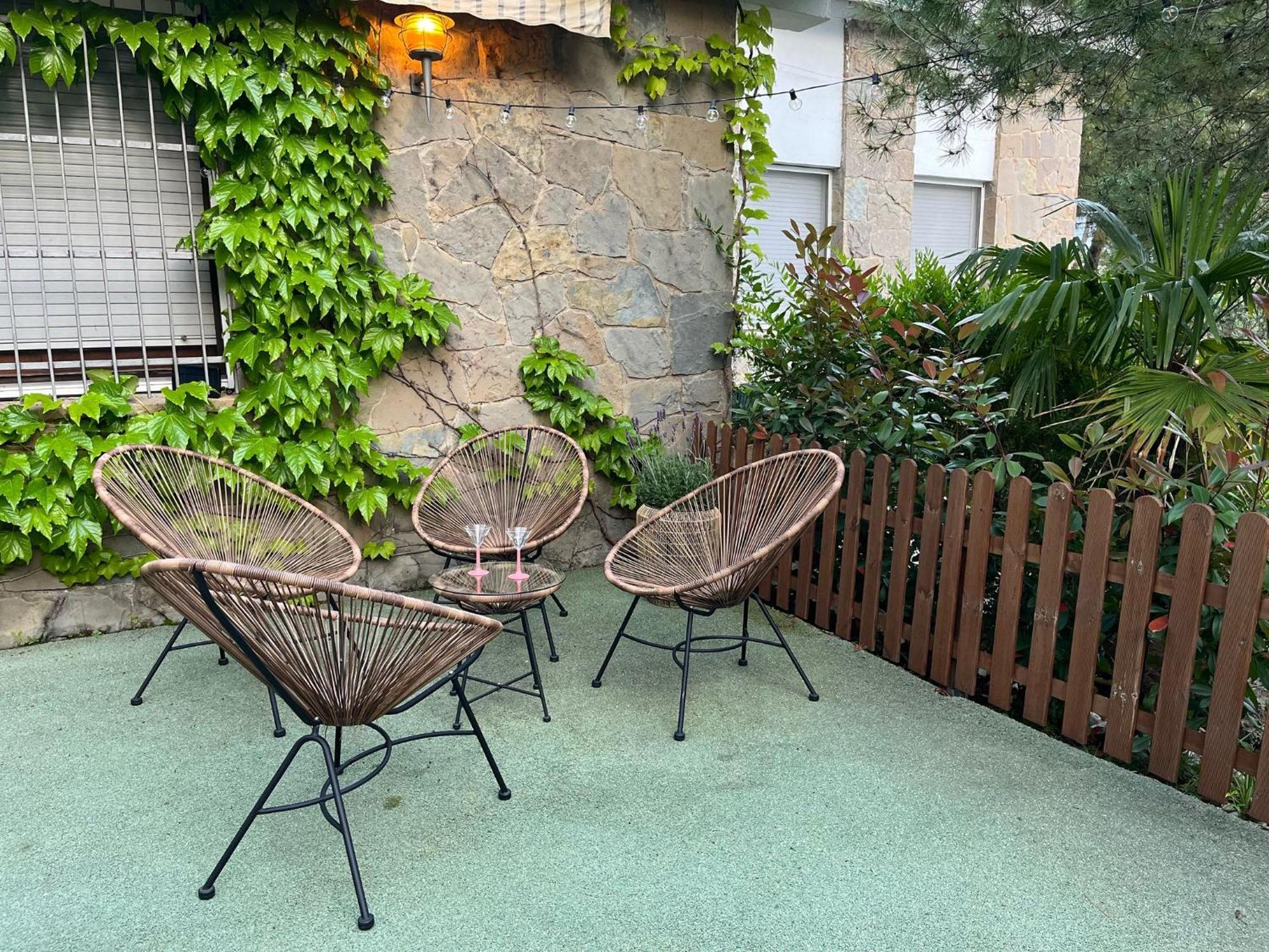 Casa Acogedora Familiar Con Piscina Pallejá Eksteriør bilde